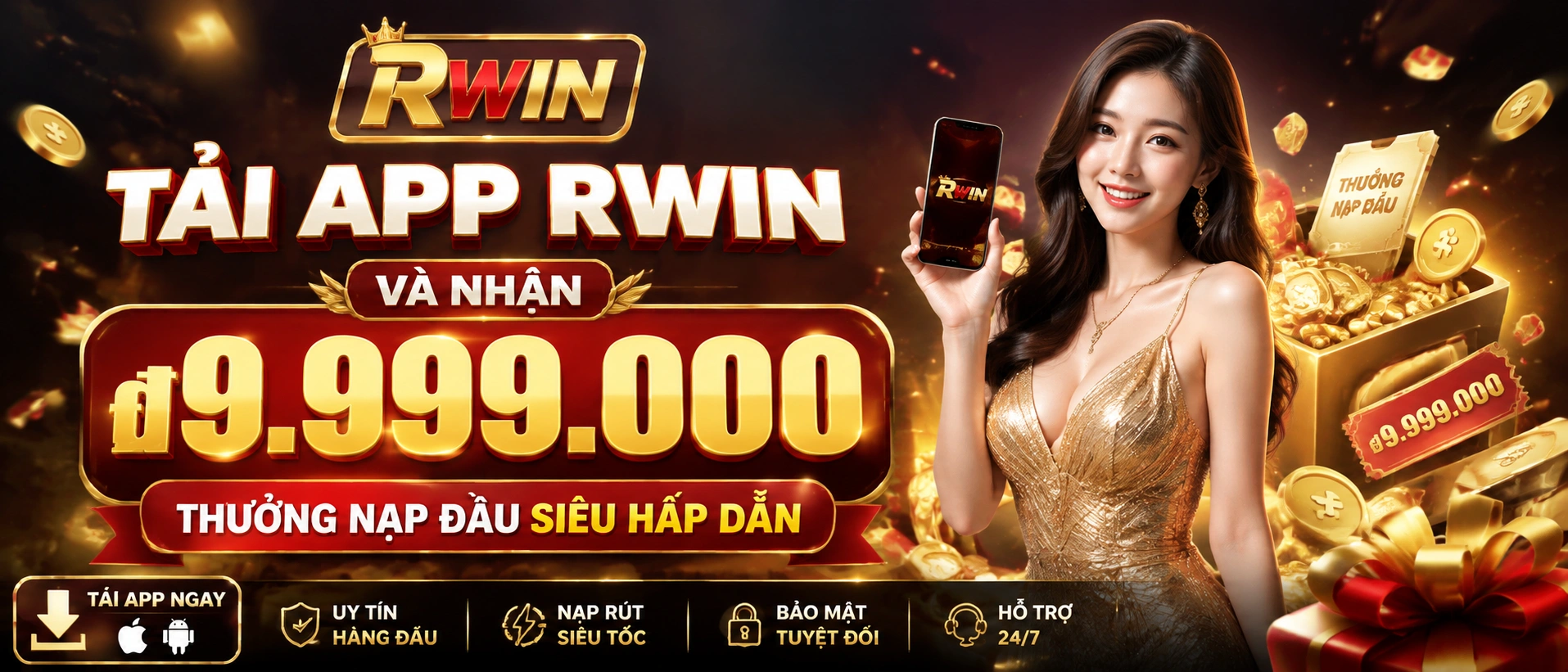 Game nổ hũ nổi bật tại rwin.com.vc