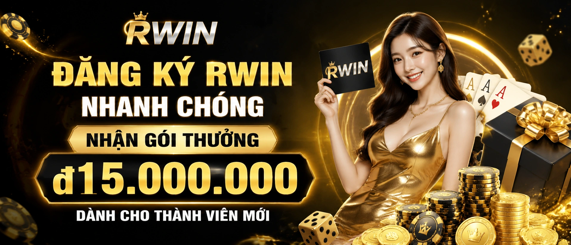 Casino live và game bàn tại rwin.com.vc