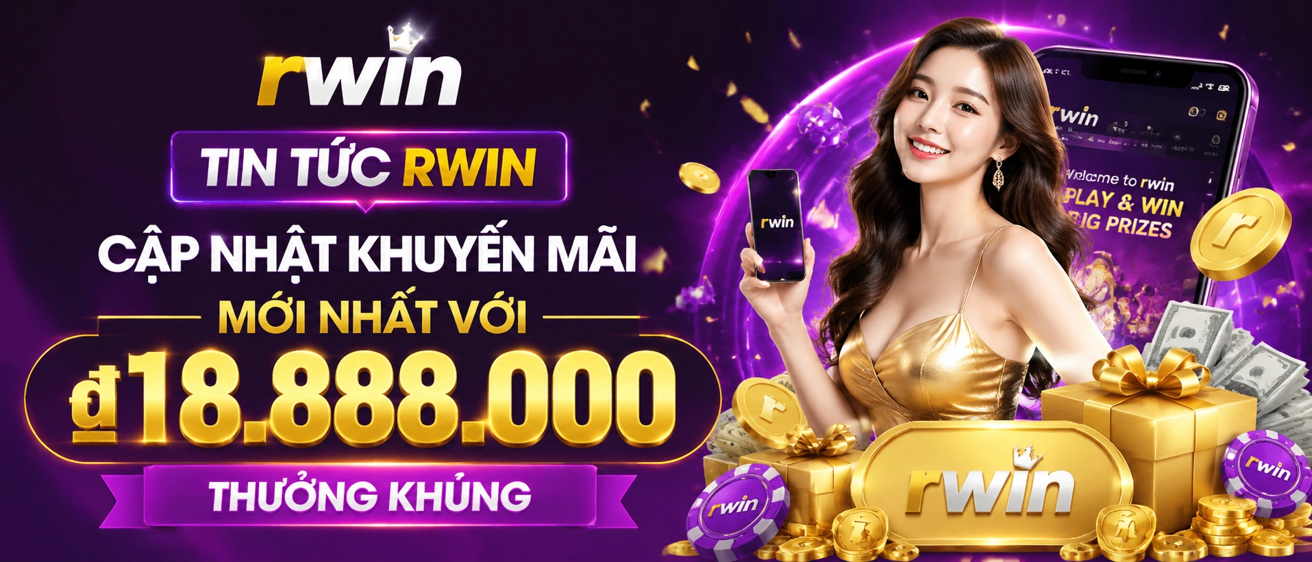 Bảng tin cập nhật mới của rwin với các chuyên mục nổi bật